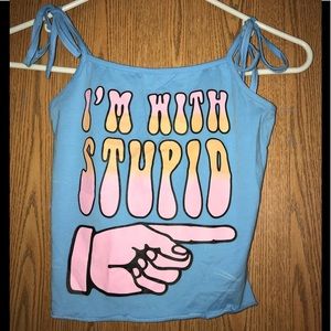 Dolls Kill Current Mood Size S Tank Top